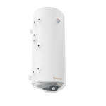 Комбиниран бойлер 120 л, с две леви серпентини, емайлиран