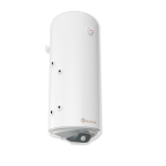 Комбиниран бойлер 120 л, с ниска лява серпентина, емайлиран