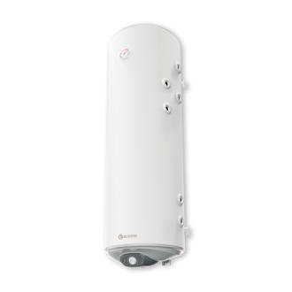 Комбиниран бойлер 150 л, с две десни паралелни серпентини, неръждаем