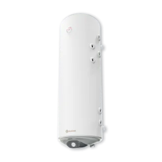 Комбиниран бойлер 150 л, с две десни паралелни серпентини, неръждаем