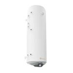 Комбиниран бойлер 150 л, с две леви серпентини, неръждаем