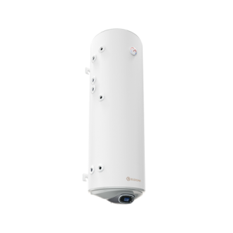 Комбиниран бойлер 150 л, с електронно управление, две серпентини леви, емайлиран