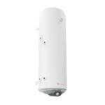 Комбиниран бойлер 150 л, с ниска лява серпентина, емайлиран