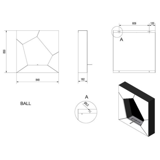 Дизайнерска биокамина Magnifico - Дизайнерска биокамина Magnifico -
