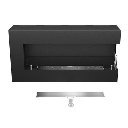 Биокамина Blues 800 х 400 BOX дясна + стъкла, ъглова Биокамина Blues 800 х 400 BOX дясна + стъкла, ъглова