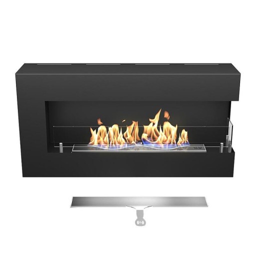 Биокамина Blues 800 х 400 BOX дясна + стъкла, ъглова Биокамина Blues 800 х 400 BOX дясна + стъкла, ъглова