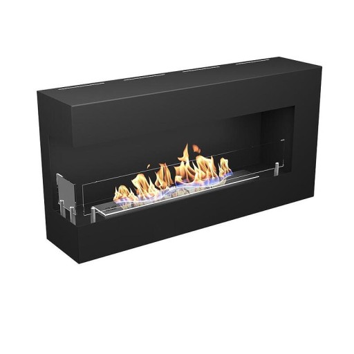 Биокамина Blues 800 х 400 BOX лява + стъкла, ъглова