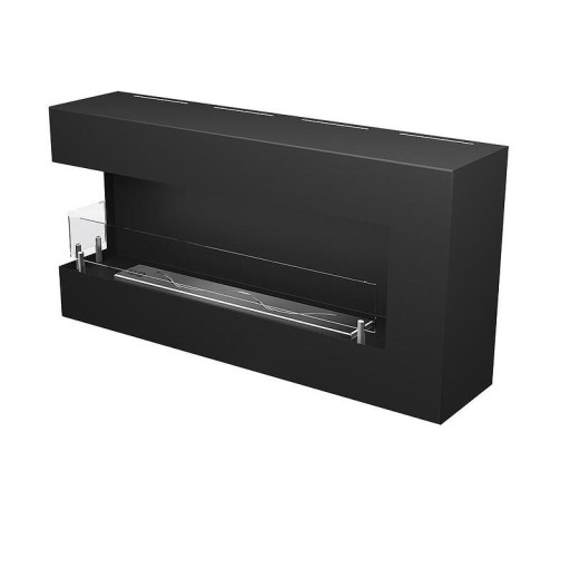 Биокамина Blues 800 х 400 BOX лява + стъкла, ъглова