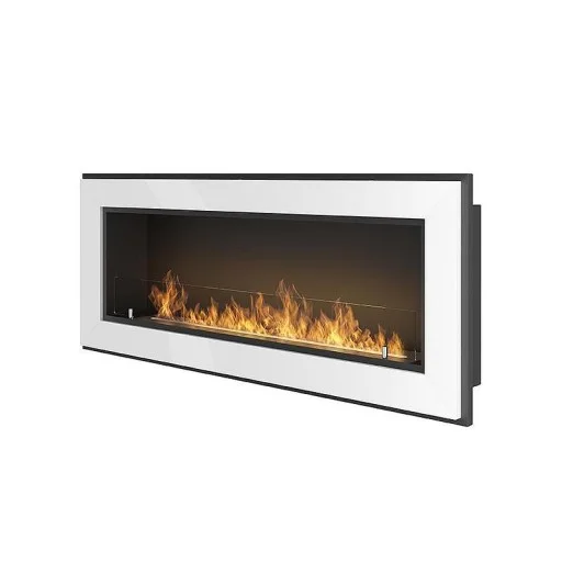 Биокамина Frame 1200 White + стъкло - Frame1200W