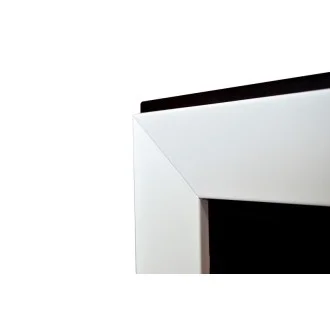 Биокамина Frame 1200 White + стъкло
