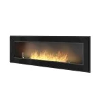 Биокамина Frame 1500 Black + стъкло