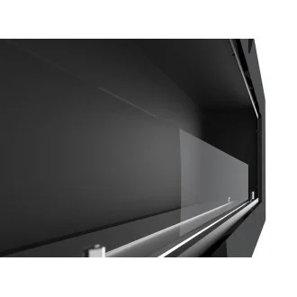 Биокамина Frame 1200 Black + стъкло