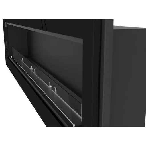 Биокамина Frame 1800 Black + стъкло - Frame1800