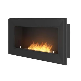 Биокамина Frame 900 Black + стъкло