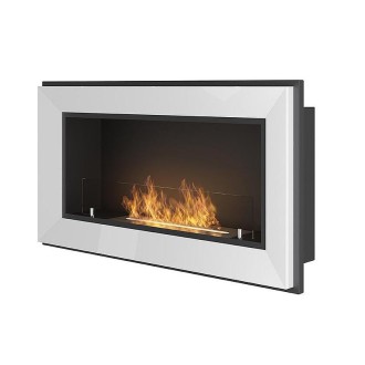 Биокамина Frame 900 White + стъкло Биокамина Frame 900 White + стъкло