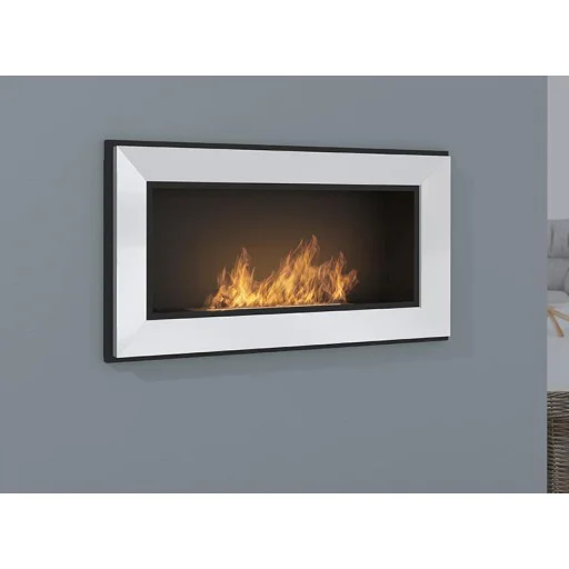 Биокамина Frame 900 Inox + стъкло Биокамина Frame 900 Inox + стъкло