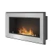 Биокамина Frame 900 Inox + стъкло Биокамина Frame 900 Inox + стъкло