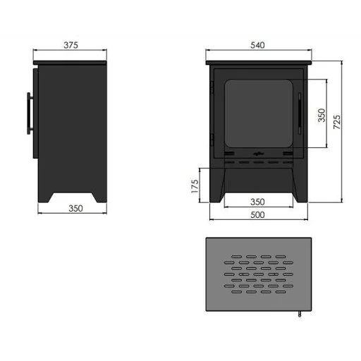 Биокамина INCOZA 1