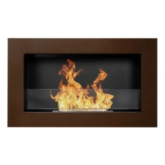 Биокамина Infinity 650 х 400 Copper Slim + стъкло