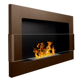 Биокамина Infinity 650 х 400 Copper+ стъкло