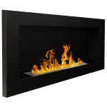 Биокамина Infinity 900 х 400 Black  + подарък регулация на пламъка.