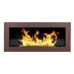 Биокамина Infinity 900 х 400 Copper Slim + стъкло