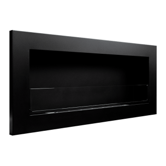 Биокамина Infinity 900 х 400 Black Slim + стъкло Биокамина Infinity 900 х 400 Black Slim + стъкло