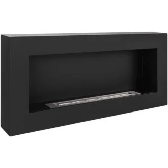 Биокамина Infinity 900 х 400 BOX Black + подарък регулация на пламъка.