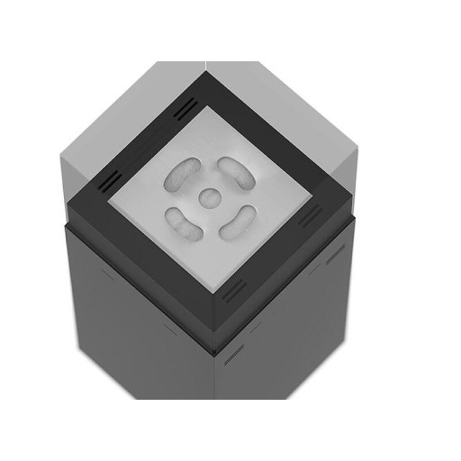 Свободностояща биoкамина TOWER 850 ЧЕРНА