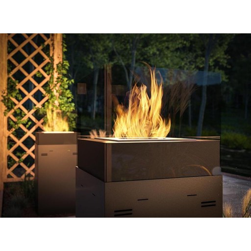 Свободностояща биoкамина TOWER 850 ЧЕРНА