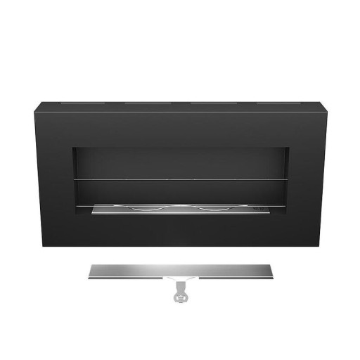 Биокамина Jazz 800 х 400 BOX Black+ стъкло Биокамина Jazz 800 х 400 BOX Black+ стъкло