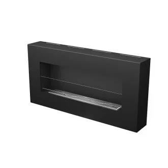 Биокамина Jazz 800 х 400 BOX Black+ стъкло