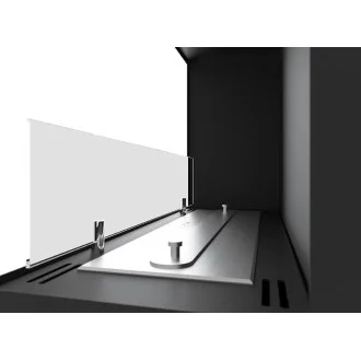 Биокамина Sofie 600 Дясна, ъглова + стъкла