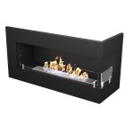 Биокамина Soul 800 х 400 дясна + стъкла, ъглова