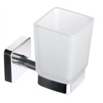 Чаша за четки за зъби Quattro, хром