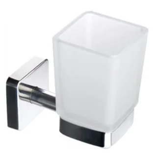 Чаша за четки за зъби Quattro, хром