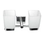 Чаши за четки за зъби Quattro, хром