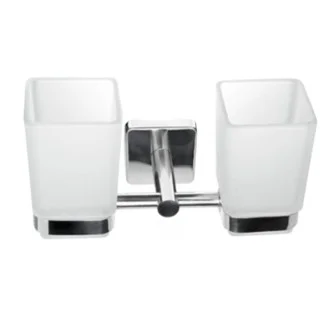 Чаши за четки за зъби Quattro, хром