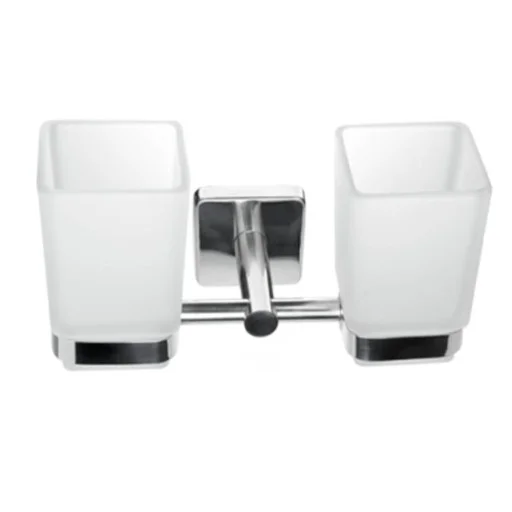 Чаши за четки за зъби Quattro, хром - IX_K-4855