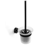 Четка за тоалетна Moderno black, черен мат