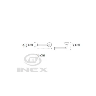 Държач за тоалетна хартия Classico, хром