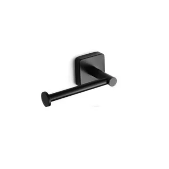 Държач за тоалетна хартия Quattro black, черен мат