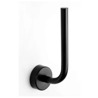 Държач за тоалетна хартия прав Moderno black, черен мат