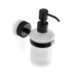 Дозатор за течен сапун Moderno black, черен мат