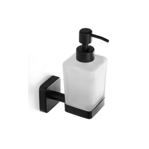 Дозатор за течен сапун Quattro black, черен мат - IX_K-480155