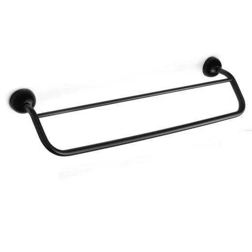 Двойна пръчка за хавлия 50cm Classico black, черен мат - IX_K-525255