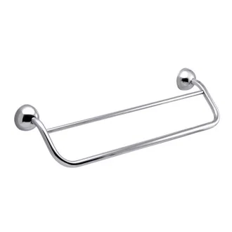 Двойна пръчка за хавлия 50cm Classico, хром