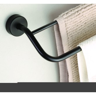Двойна пръчка за хавлия 50cm Moderno black, черен мат Двойна пръчка за хавлия 50cm Moderno black, черен мат