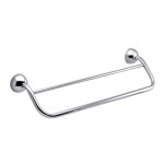 Двойна пръчка за хавлия 60cm Classico, хром