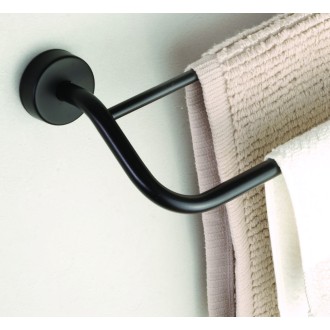 Двойна пръчка за хавлия 60cm Moderno black, черен мат Двойна пръчка за хавлия 60cm Moderno black, черен мат